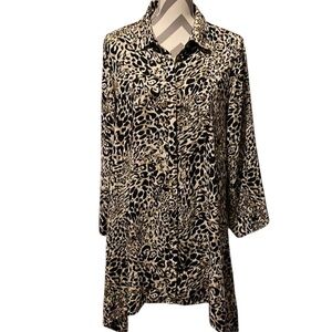 Melissa Paige leopard print dress